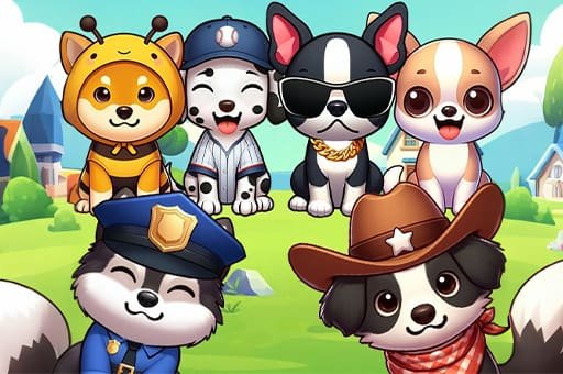Dog Sort Puppy Puzzle