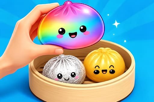 Dumpling Glitter Slime