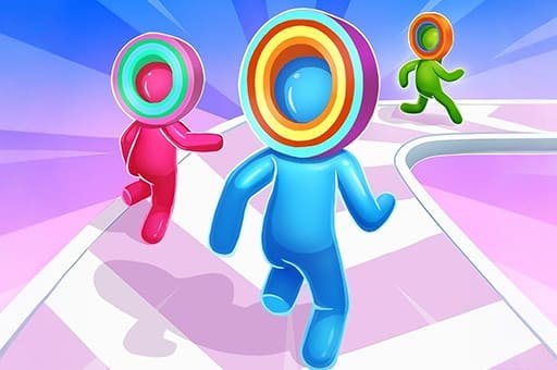 Layer Man 3d Run Collect