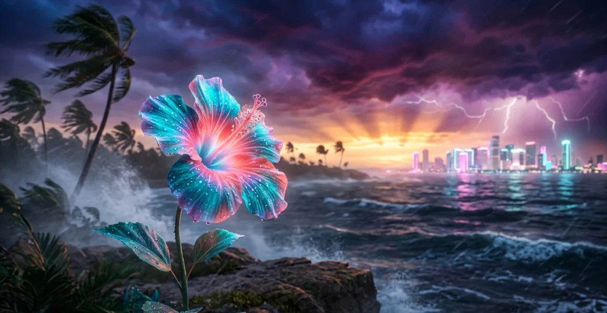 Flower in a Hurricane