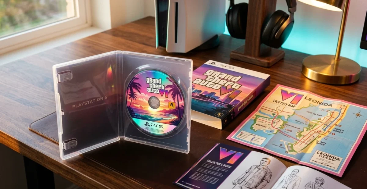 GTA 6 PS5 Disc Replica